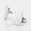 Silver Spiderman Cufflinks 1 of 1