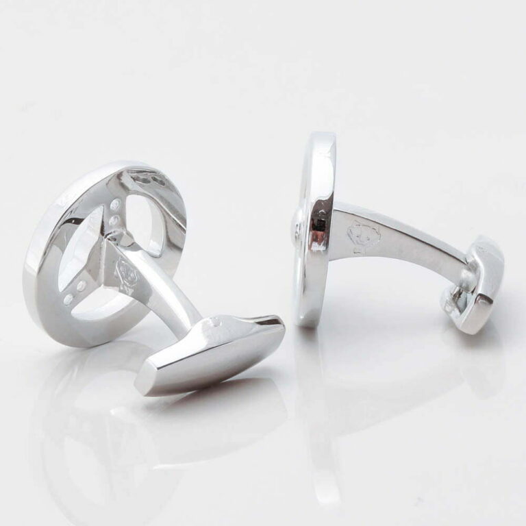 Steering Wheel Cufflinks Gallery 1 of 1