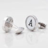 Typewriter Font Alphabet Cufflinks Gallery 1 of 1