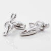 treble clef cufflinks gallery 2 1 of 1