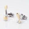 Champagne Bottle Flute Cufflinks 2811