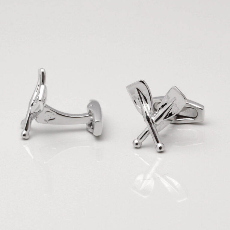 Crossed Oars Rowing Cufflinks Gallery 1 of 1