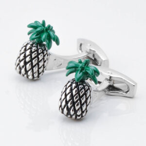 Pineapple Cufflinks 2876