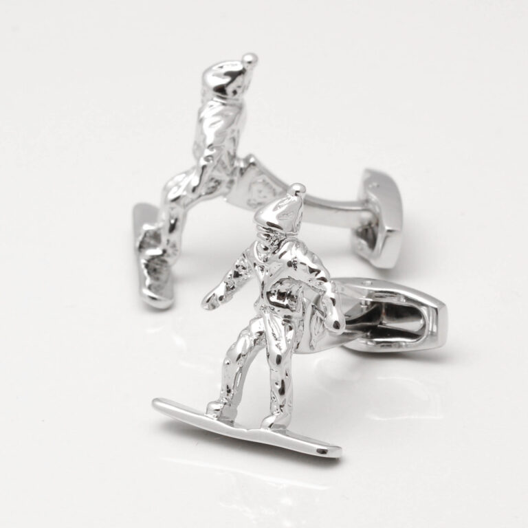 Snowboarding cufflinks 1 of 1 Snowboarding cufflinks 1 of 1