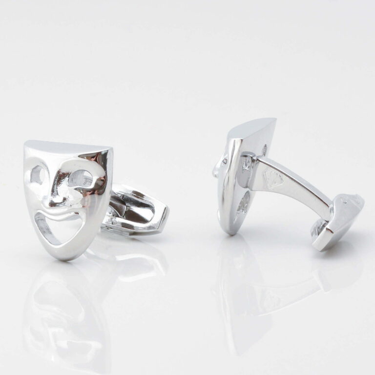 Comedy Tragedy Theatre Mask Cufflinks Gallery 2620