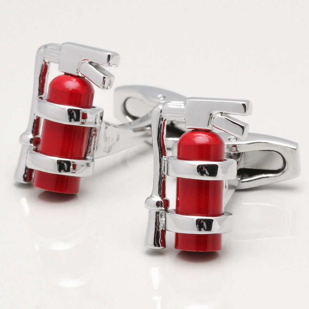 Fire Extinguisher Cufflinks 1 of 1