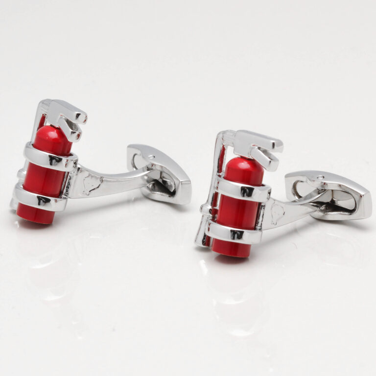 Fire Extinguisher Cufflinks Gallery 1 of 1