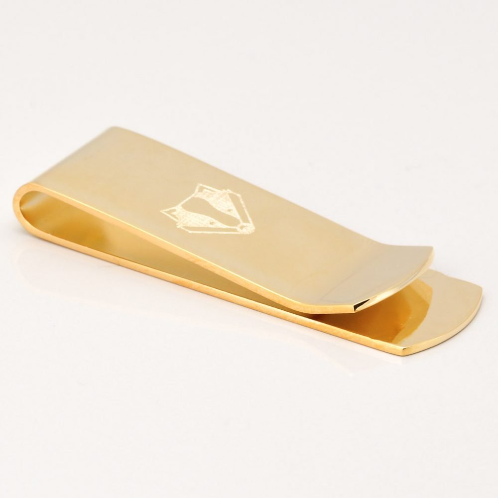 GOLD MONEY CLIP GALLERY 1 of 1
