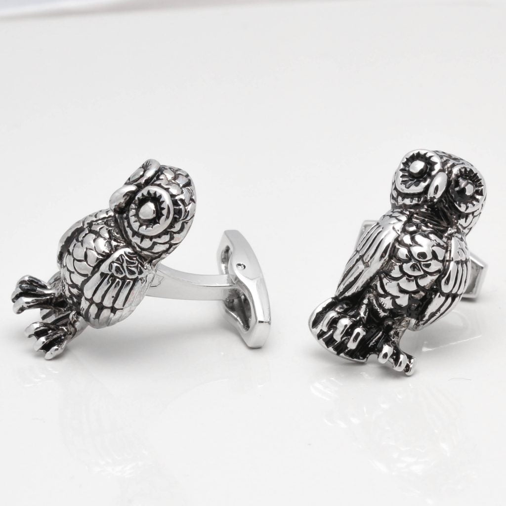 Owl Cufflinks Gallery 1 of 1