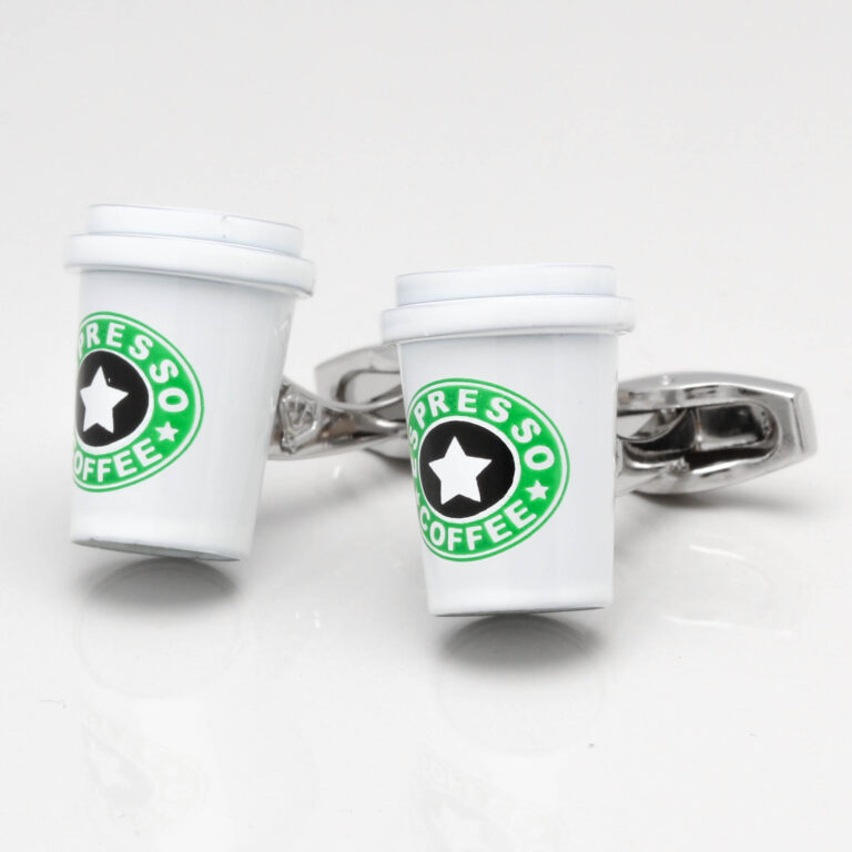 coffee cufflinks gallery 1 of 1