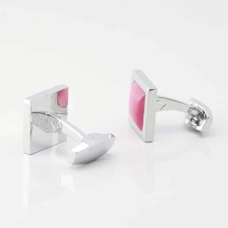 Pink Cats Eye Cufflinks Gallery 4330