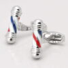 Barber Pole Cufflinks 1 of 1