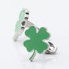 Four leaf clover cufflinks