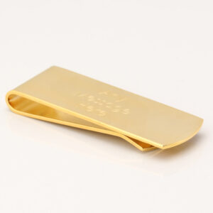 Gold Engraved Money Clip 1 of 1 3