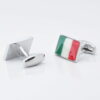 Italian Flag Cufflinks Gallery 2777