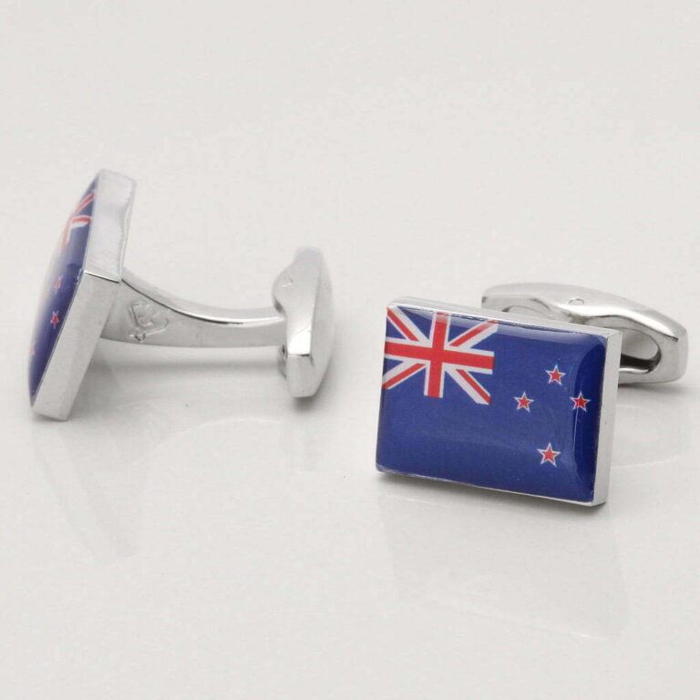 New Zealand Flag Cufflinks Gallery 1 of 1