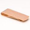 Rose Gold Engraved Money Clip 1 of 1