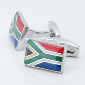South Africa Flag Cufflinks 2793