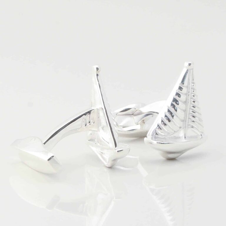 Sterling Silver Sailing Boat Cufflinks Gallery 4140