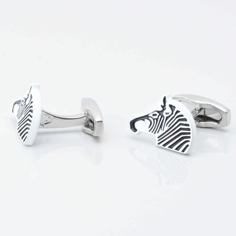 Zebra Cufflinks Gallery 1 of 1 1