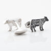 Butchers Cuts of Beef Cow Cufflinks Gallery