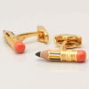 Pencil Cufflinks Gallery 1 of 1