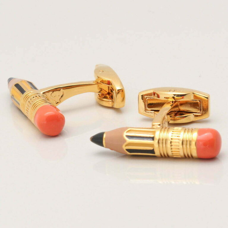 Pencil Cufflinks Gallery 1 of 1