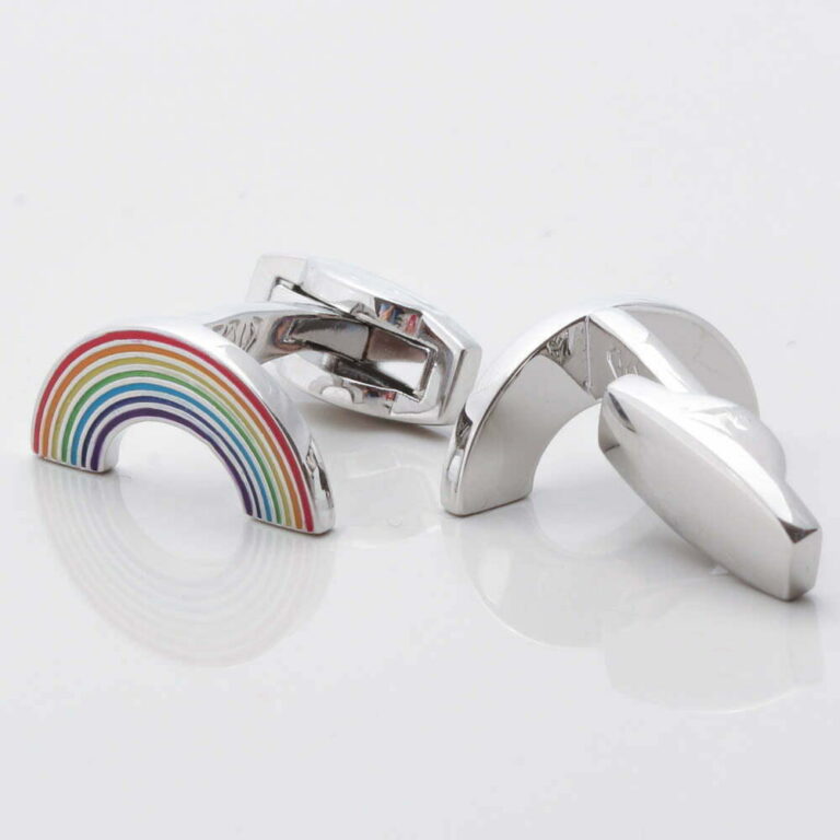 rainbow cufflinks gallery 1 of 1
