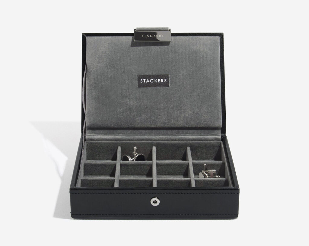Black Cufflink Box