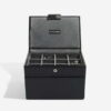 Black Cufflink Watch Box Gallery