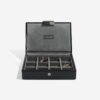 Black Cufflink Watch Box Gallery 2
