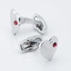 Swarovski Crystal Heart Cufflinks 2910