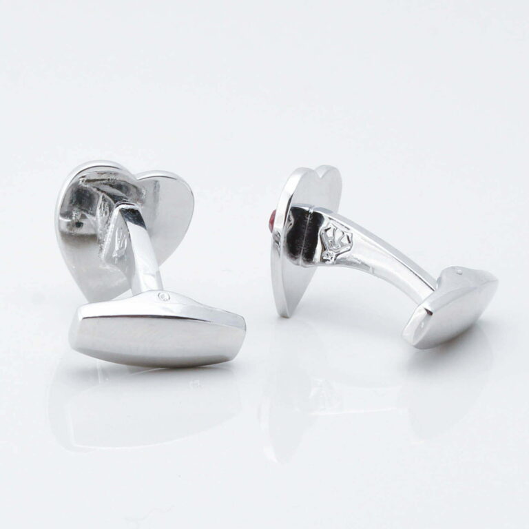 Swarovski Crystal Heart Cufflinks Gallery 2914