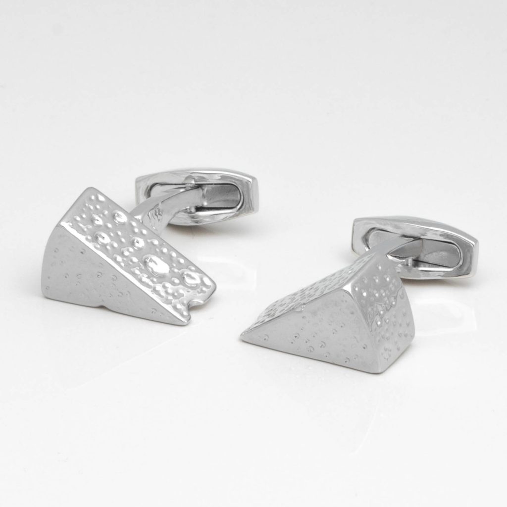 Cheese-Cufflinks