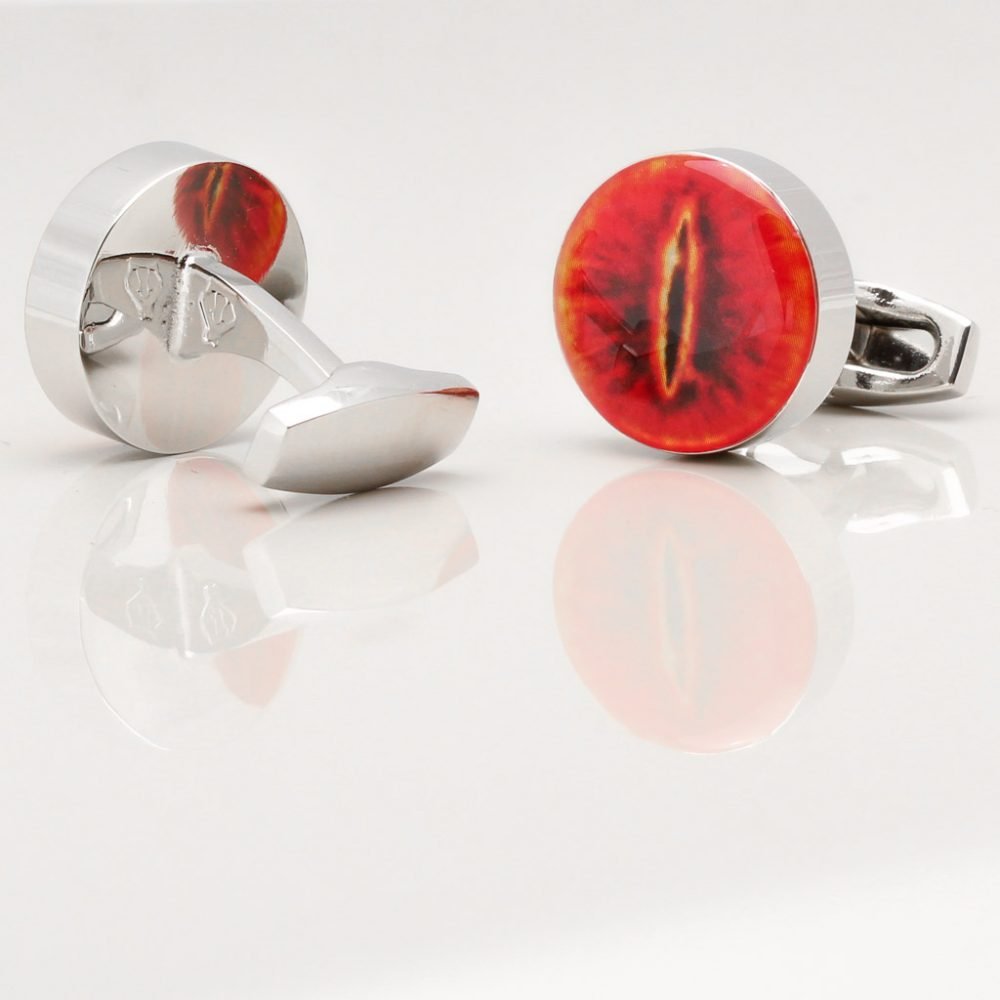 The Lord of the Rings Cufflinks Eye of Sauron Gallery 1 of 1