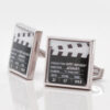 Personalised Clapper Board Cufflinks 1 of 1 1
