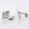 Birthstone Topaz Cufflinks Gallery emerald