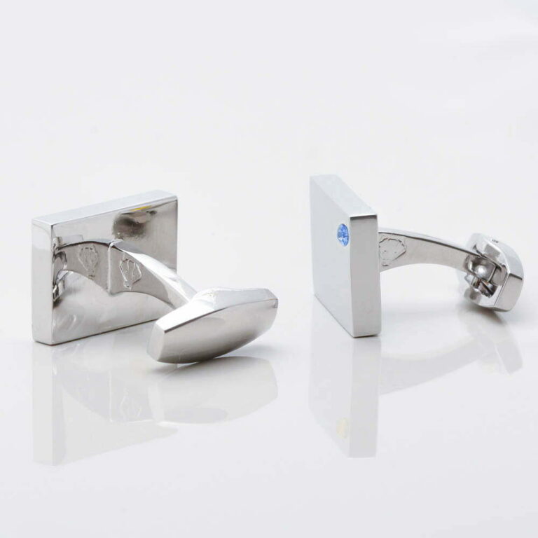 Birthstone Topaz Cufflinks sapphire gallery