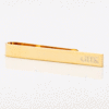 Gold Skinny Tie Bar 1 of 1init