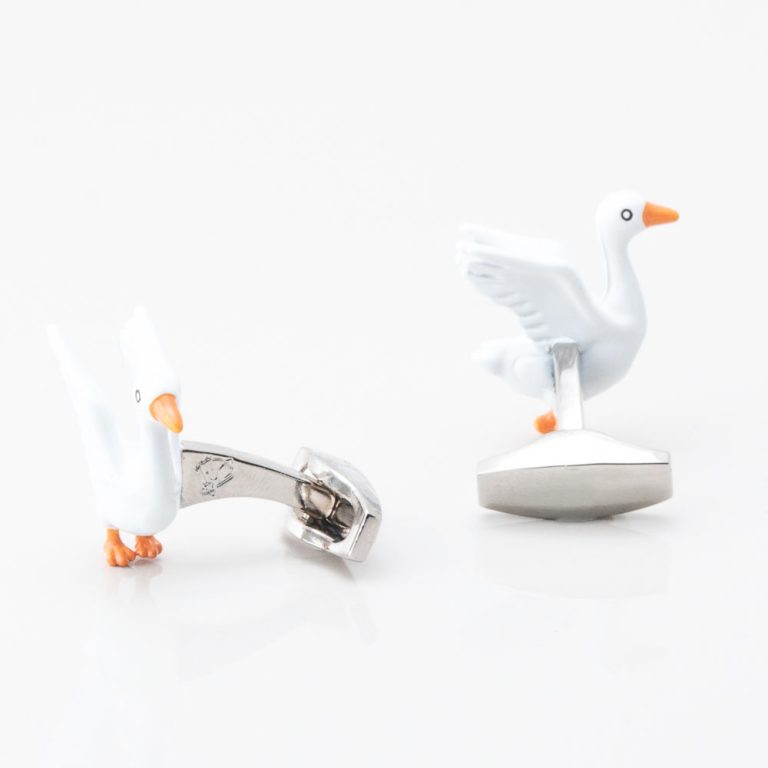 Goose Cufflinks Gallery 2