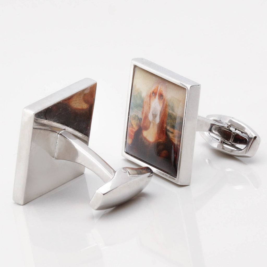 Personalised Pet Portrait Cufflinks Gallery 1 of 1