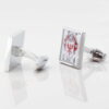 Personalised Family Crest Photo Cufflinks Gallery 1 of 1