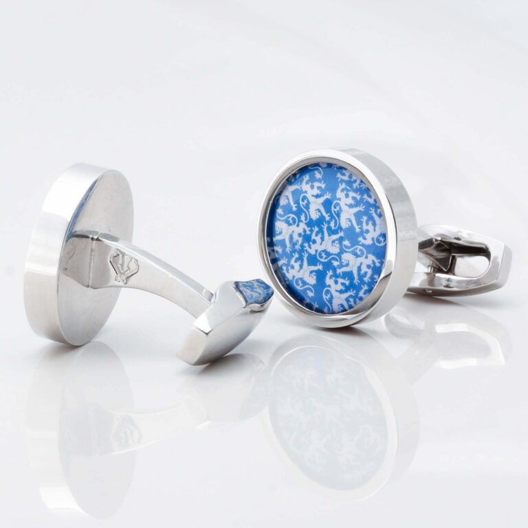 Scottish Lion Pattern Cufflinks Gallery 1 of 1