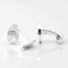 Sterling Silver Button Cufflinks Gallery 2 4175