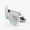 Smoked Mother of Pearl Cufflinks