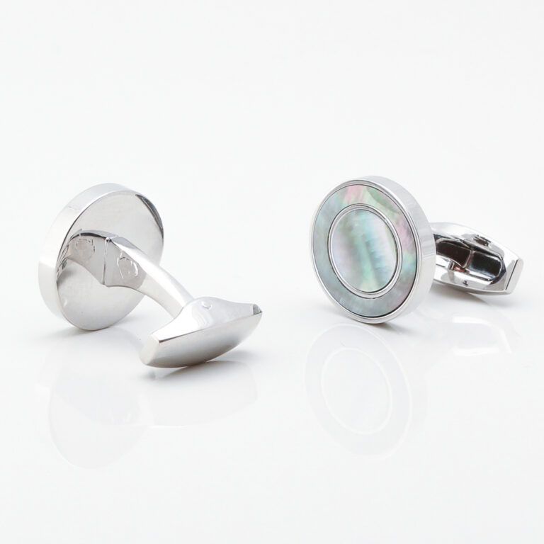 Smoked Mother of Pearl Cufflinks Gallery