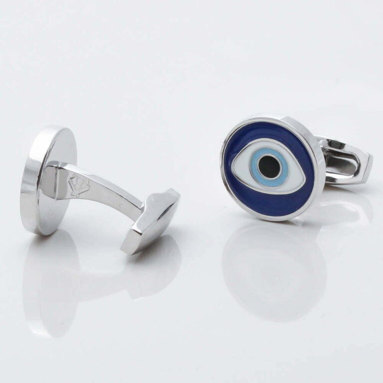 Evil Eye Cufflinks Gallery 1 of 1