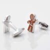 Gingerbread Man Cufflinks Gallery 1 of 1