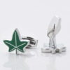 Ivy Leaf Cufflinks Gallery 2 1 of 1