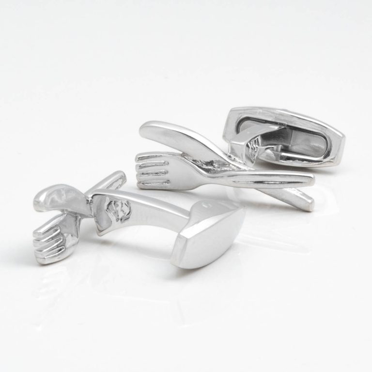 Knife-and-Fork-Cufflinks